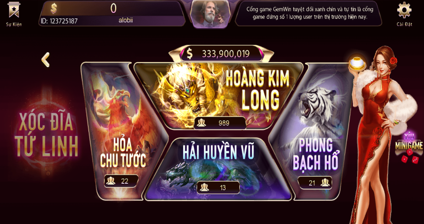 Giới thiệu thông tin về tựa game xóc đĩa tại gemwin 