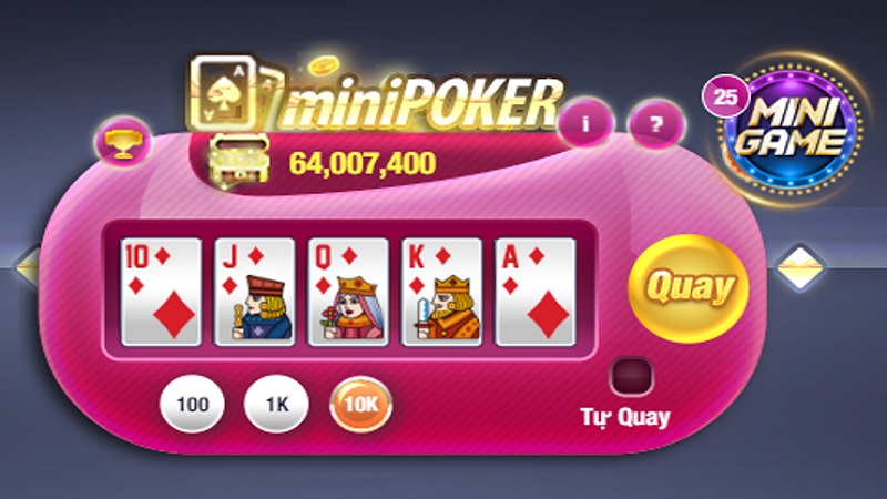 Gemwin mẹo hay để chơi game Mini Poker 