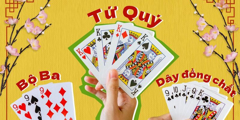 4 bộ bài thường gặp khi chơi Tiến lên miền Bắc tại Gemwin 